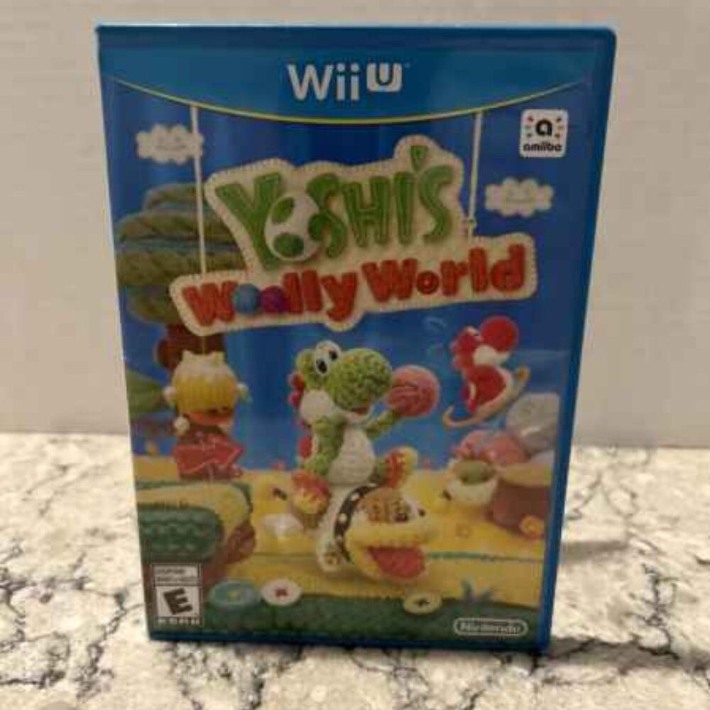 Yoshi's Woolly World (Wii U, 2015) Video Game - Complete